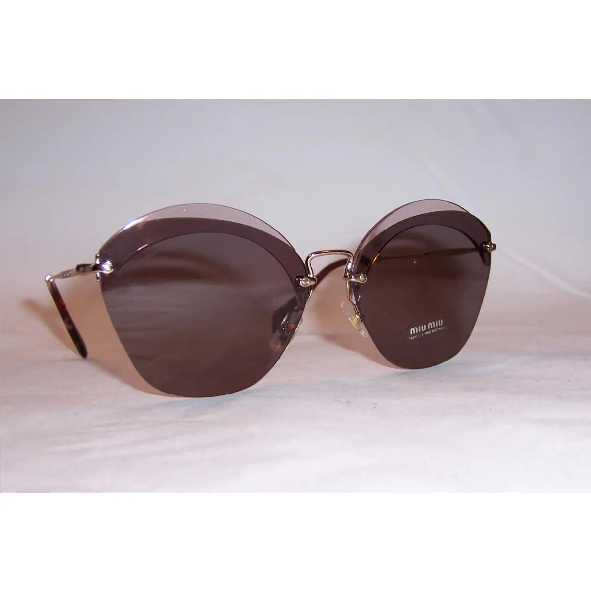 Miu Miu Sunglasses MU 53S VX36X1 Pink Red/purple Brown 53SS