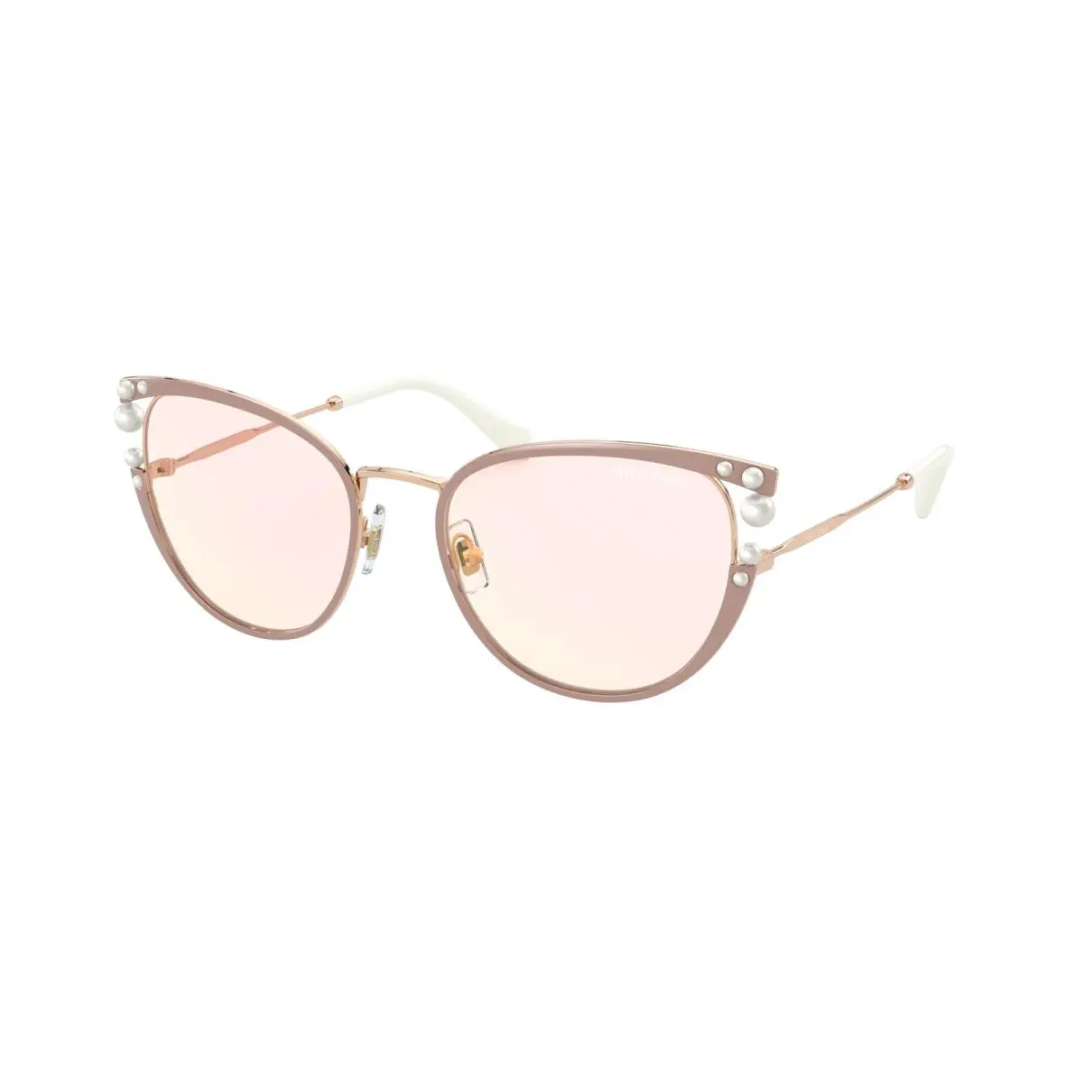 Miu Miu 62VS Core Collection Sunglasses YEP05F Light Brown