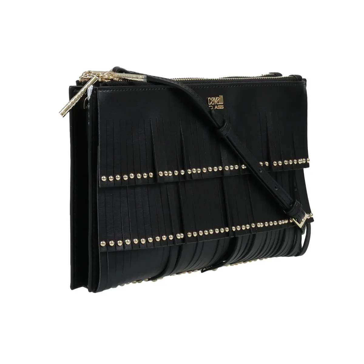 Class GWLPD0 999 Aloha 001 Black Clutch by Roberto Cavalli