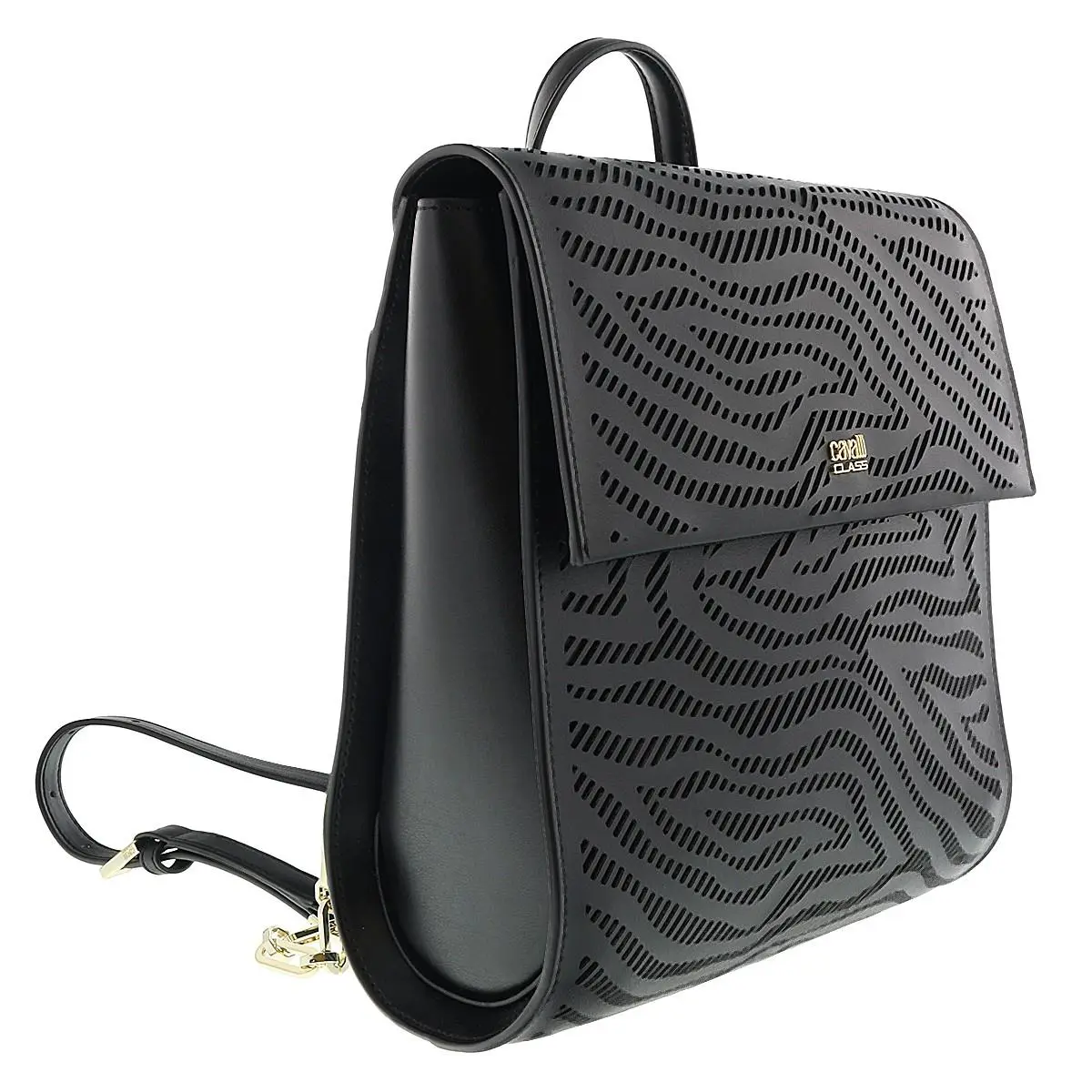 Roberto Cavalli Black Audrey 004 Backpack