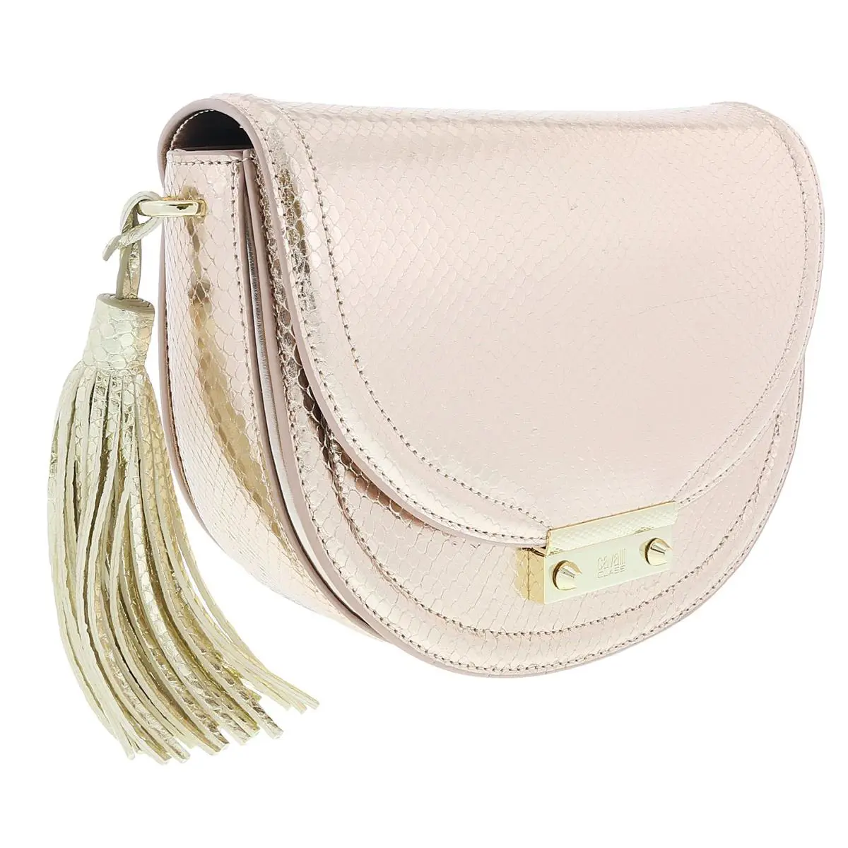 Roberto Cavalli Class Linda 002 Copper Rose Medium Shoulder Bag