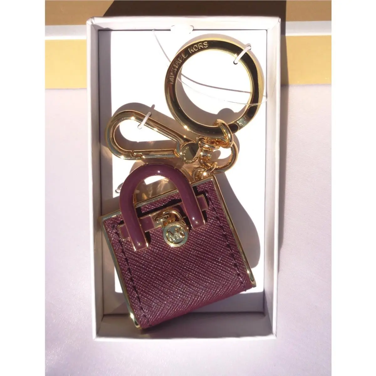 Michael Kors Micro Bag Charm/ Key Chain Hamilton Bag