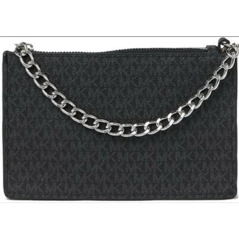 Belt Bag  MK Logo Purse Brown Blue Black White Chain Fanny Pack Black & Charcoal by Michael Kors