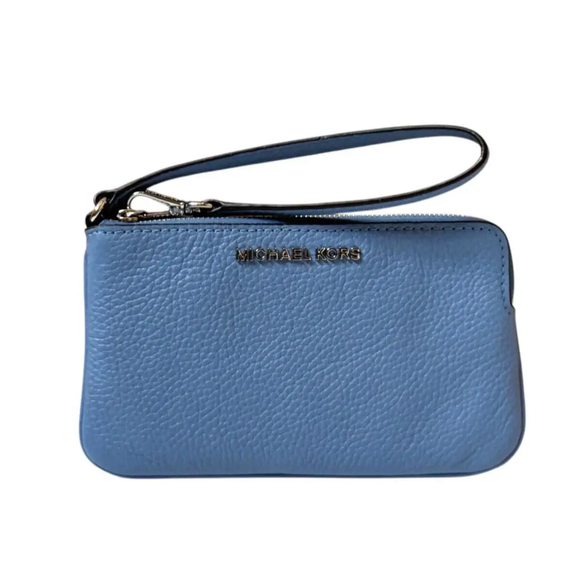 Jet Set Travel Large Top Zip Wristlet French Blue by Michael Kors