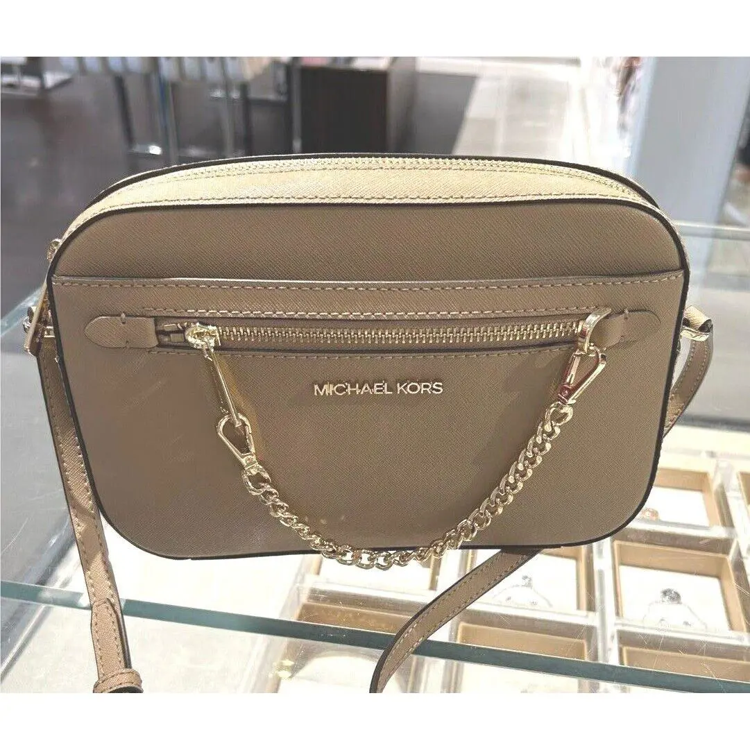 Michael Kors Leather or Pvc Crossbody Bag Handbag Messenger Shoulder Purse Bag