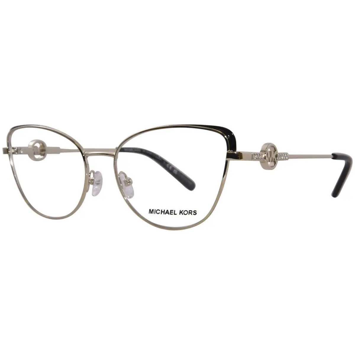 Michael Kors Trinidad MK3058B 1014 Eyeglasses Women`s Light Gold Full Rim 54mm