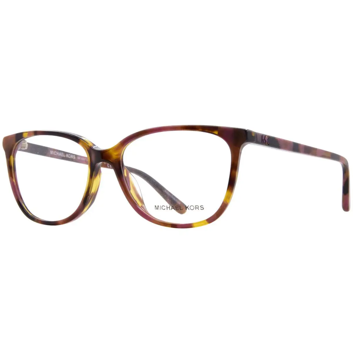 Michael Kors Santa Clara MK4067U 3998 Eyeglasses Women`s Plum Tortoise 53mm - Frame: Purple