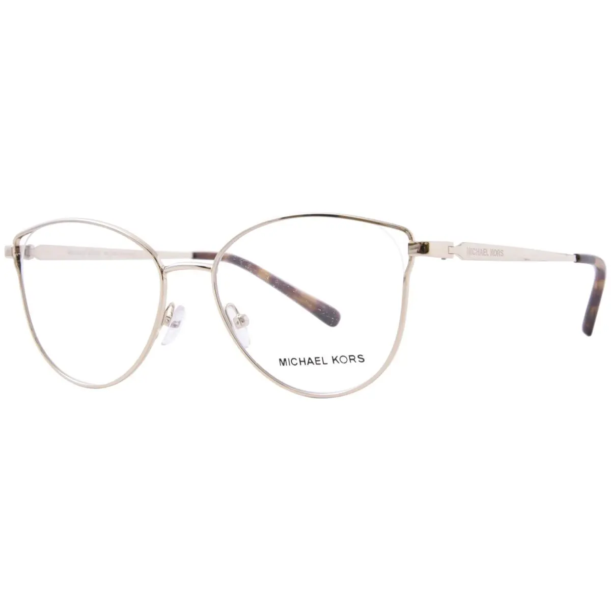 Sanremo MK3060 1014 Eyeglasses Women`s Light Gold Full Rim 52mm by Michael Kors