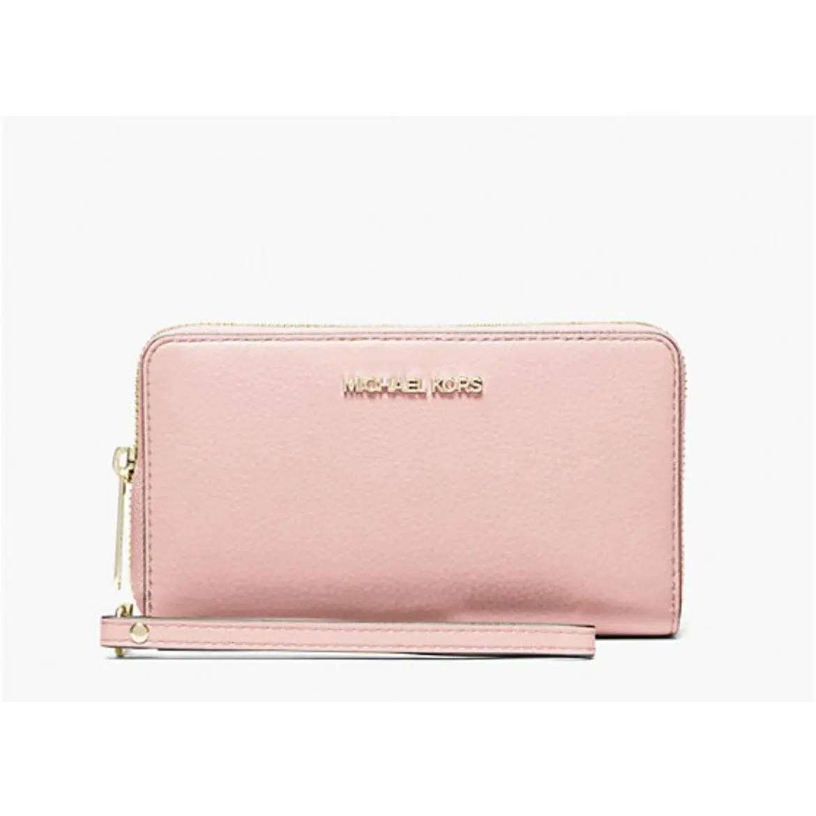 Michael Kors Jet Set Travel Large Flat Multifunction Phone Case Powder Blush