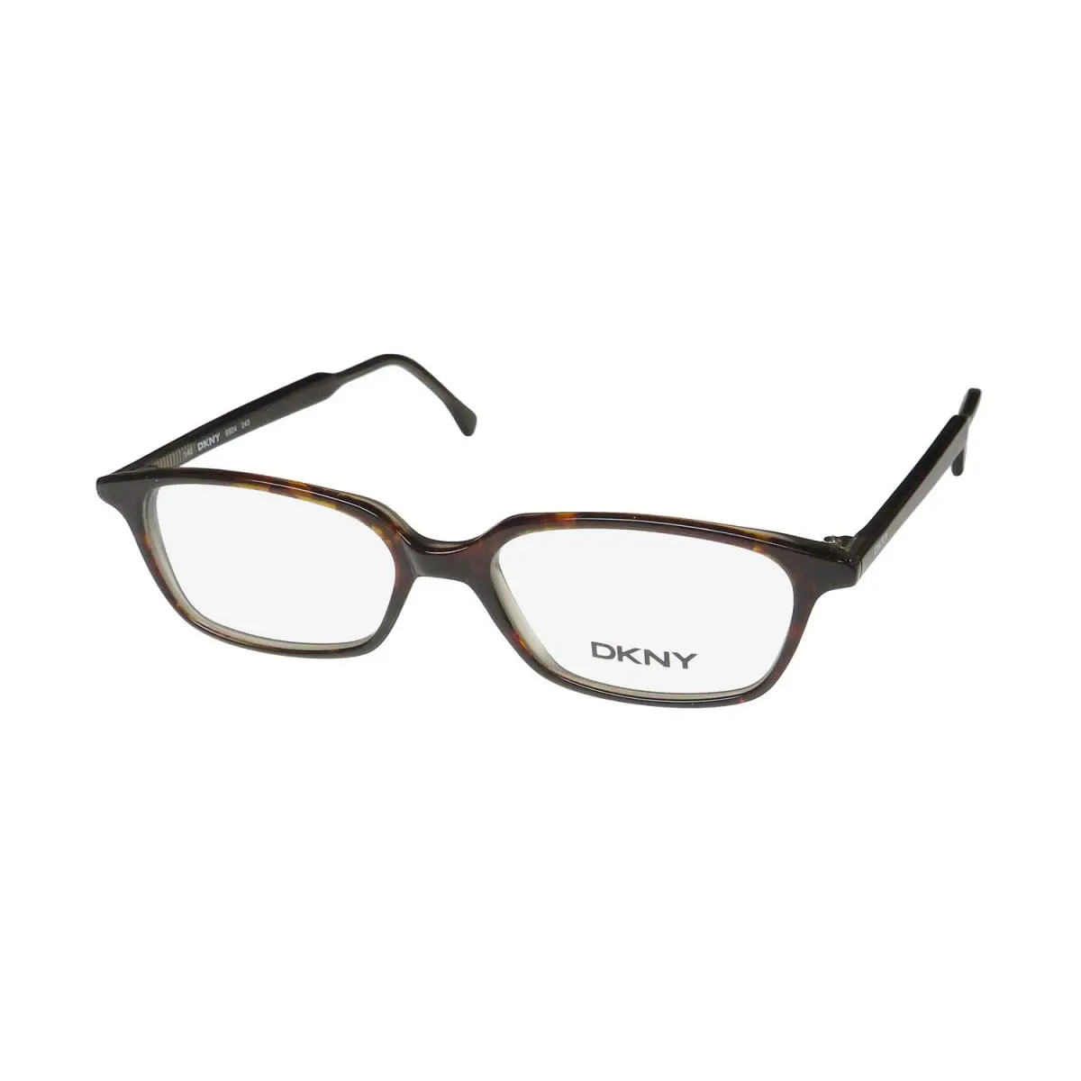 Dkny 6804 Stunning Womens Size Eyeglass Frame/glasses/eyewear Made IN Italy Havana / Crystal Grey by DKNY