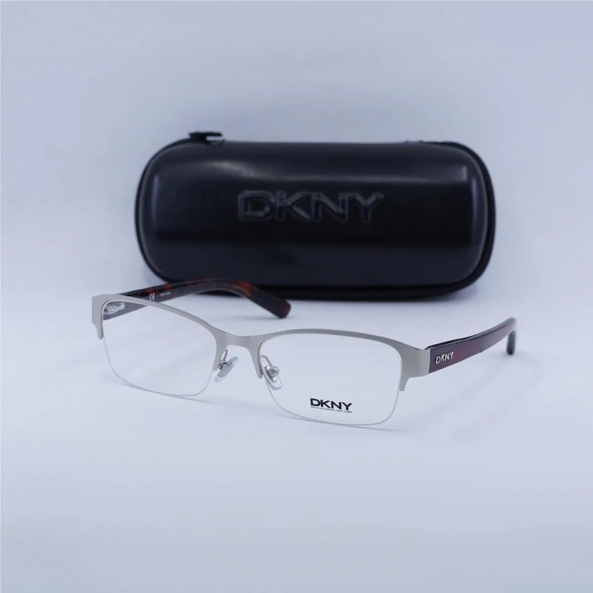 Dkny DY5651 1029 Silver/red Havana 53mm Eyeglasses