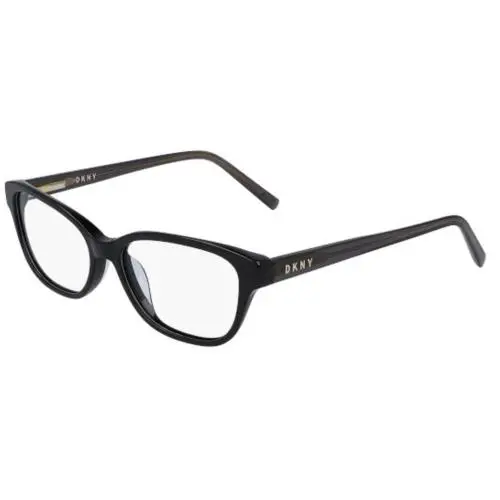 Dkny DK5011 Black with Black Temple 001 Eyeglasses