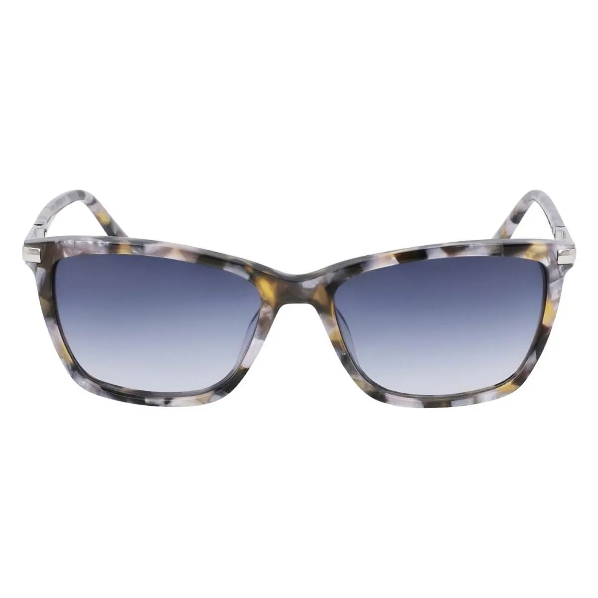 Dkny DK539S Sunglasses Tortoise/pearlized Blue Square 55mm by DKNY