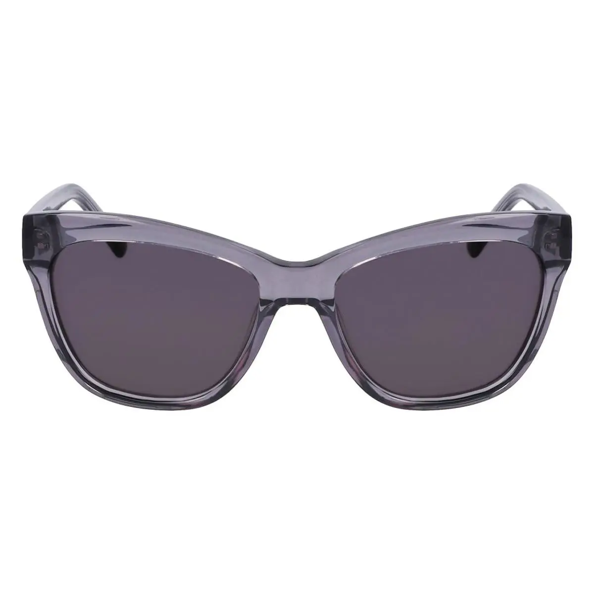 Dkny DK543S Sunglasses Women Crystal Smoke Cat Eye 55mm