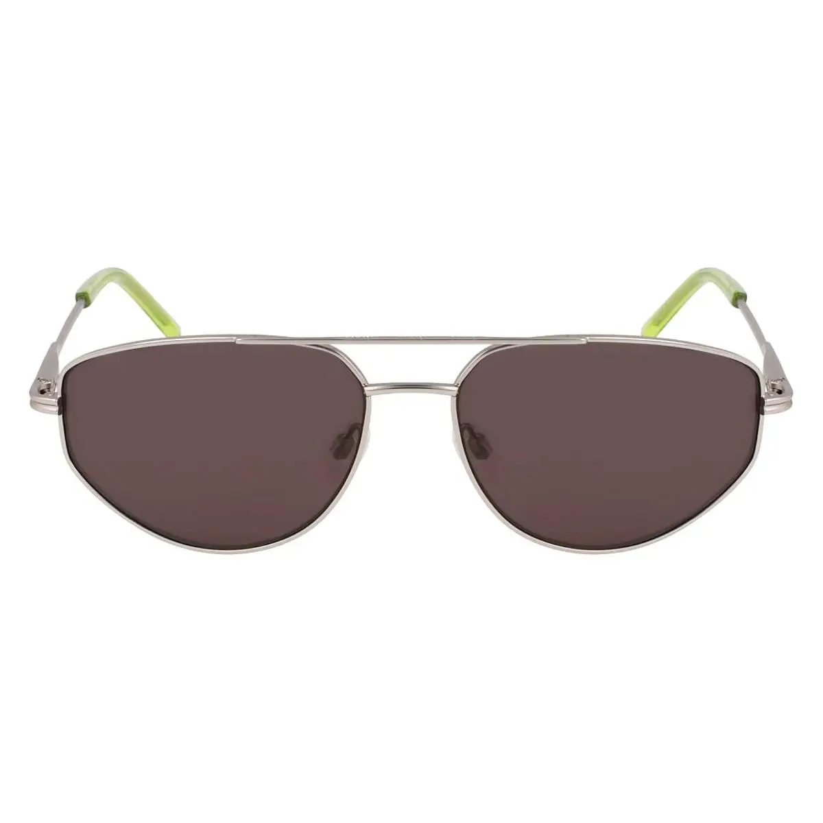 Dkny DK117S Sunglasses Female Satin Silver 57mm