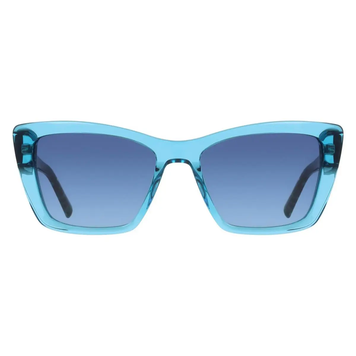 Dkny DK554S Sunglasses Female Crystal Turquoise 54mm by DKNY
