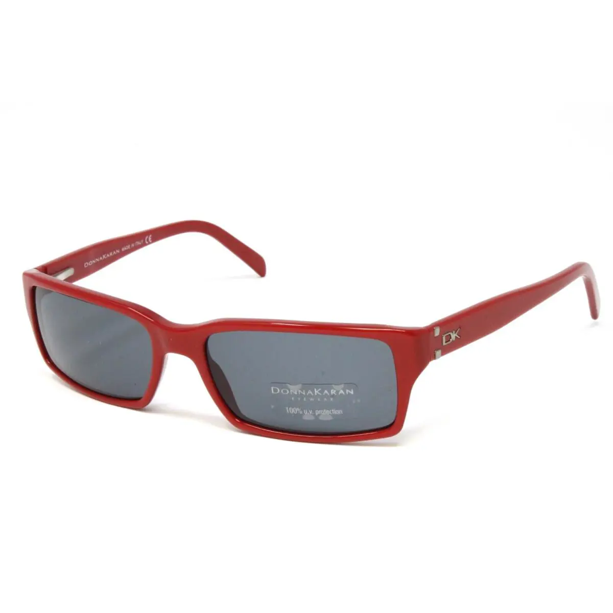 Donna Karan Sunglasses Women`s Plastic Rectangular Frame Red DK1029/322987