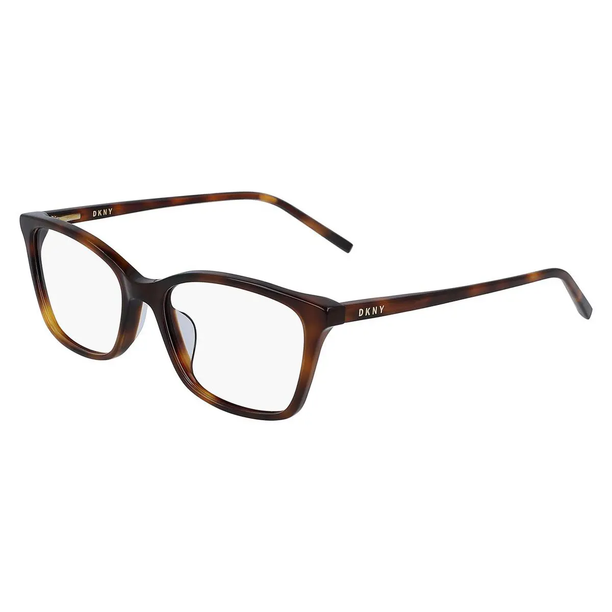 Dkny DK5013 Eyeglasses Women Soft Tortoise Rectangle 52mm