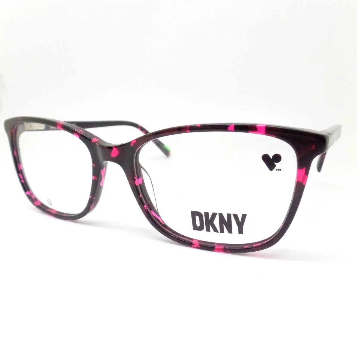Dkny DK5055 658 Acid Pink Tortoise 53mm Frames