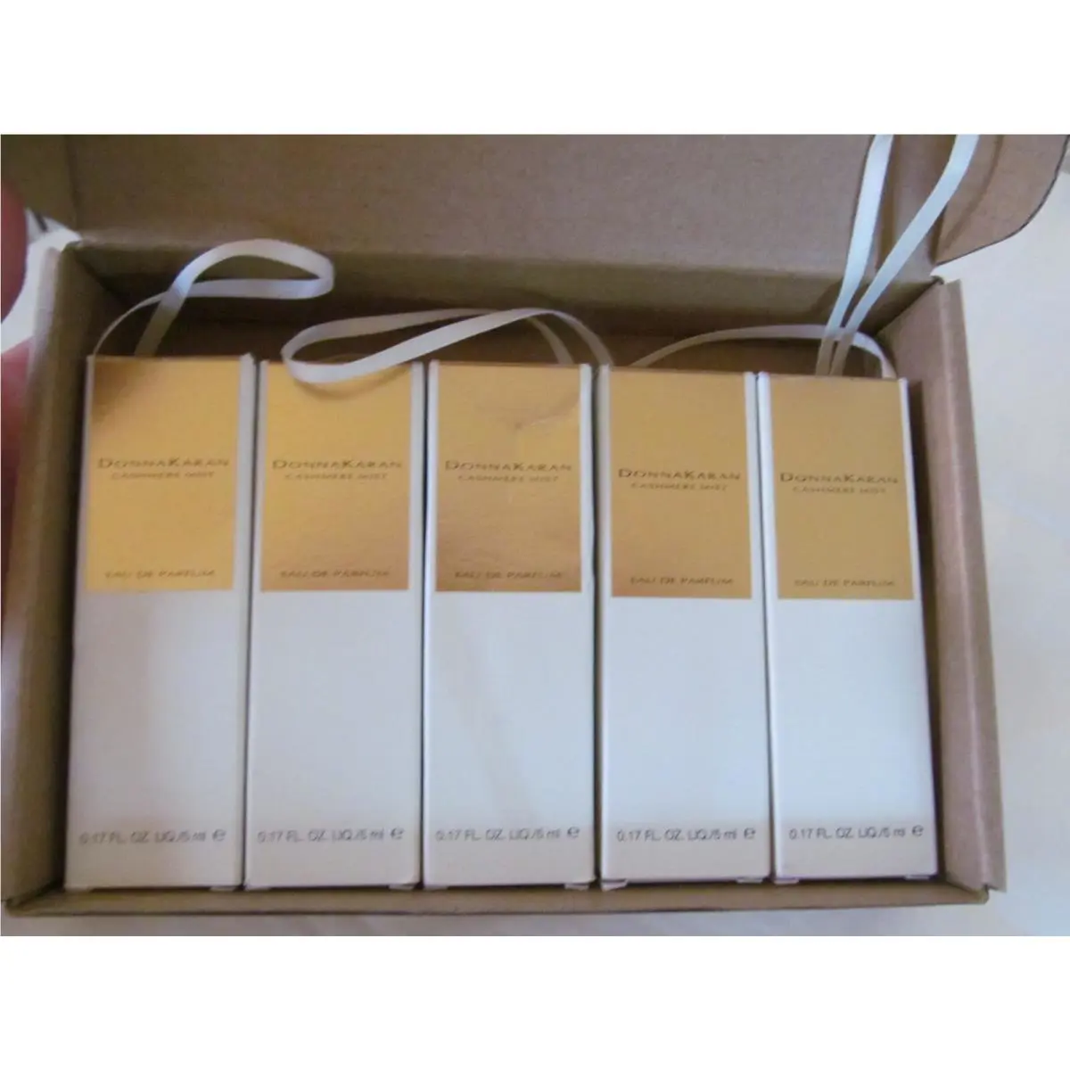 5 X Donna Karan Cashmere Mist Eau de Parfum Splash 0.17 Oz/ 5ml Mini/travel Size