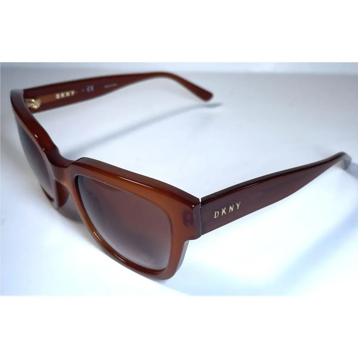 Dkny Donna Karan York Grandient Orange Sunglasses DY4145 + Case