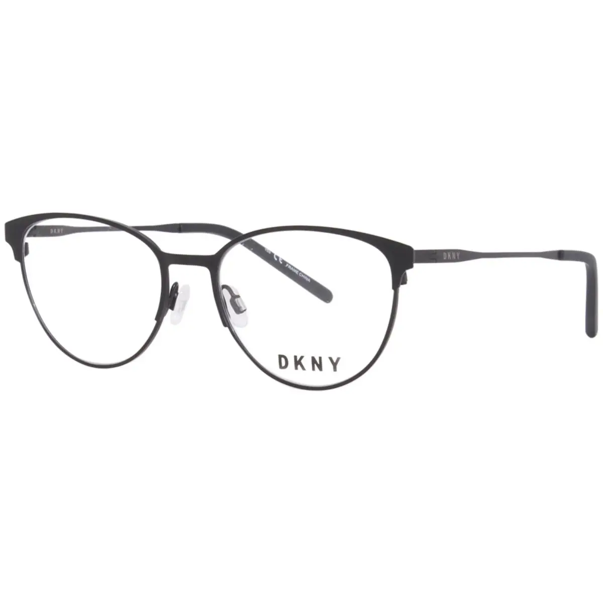 Dkny DK1030 001 Eyeglasses Frame Women`s Black Full Rim Round Shape 52mm