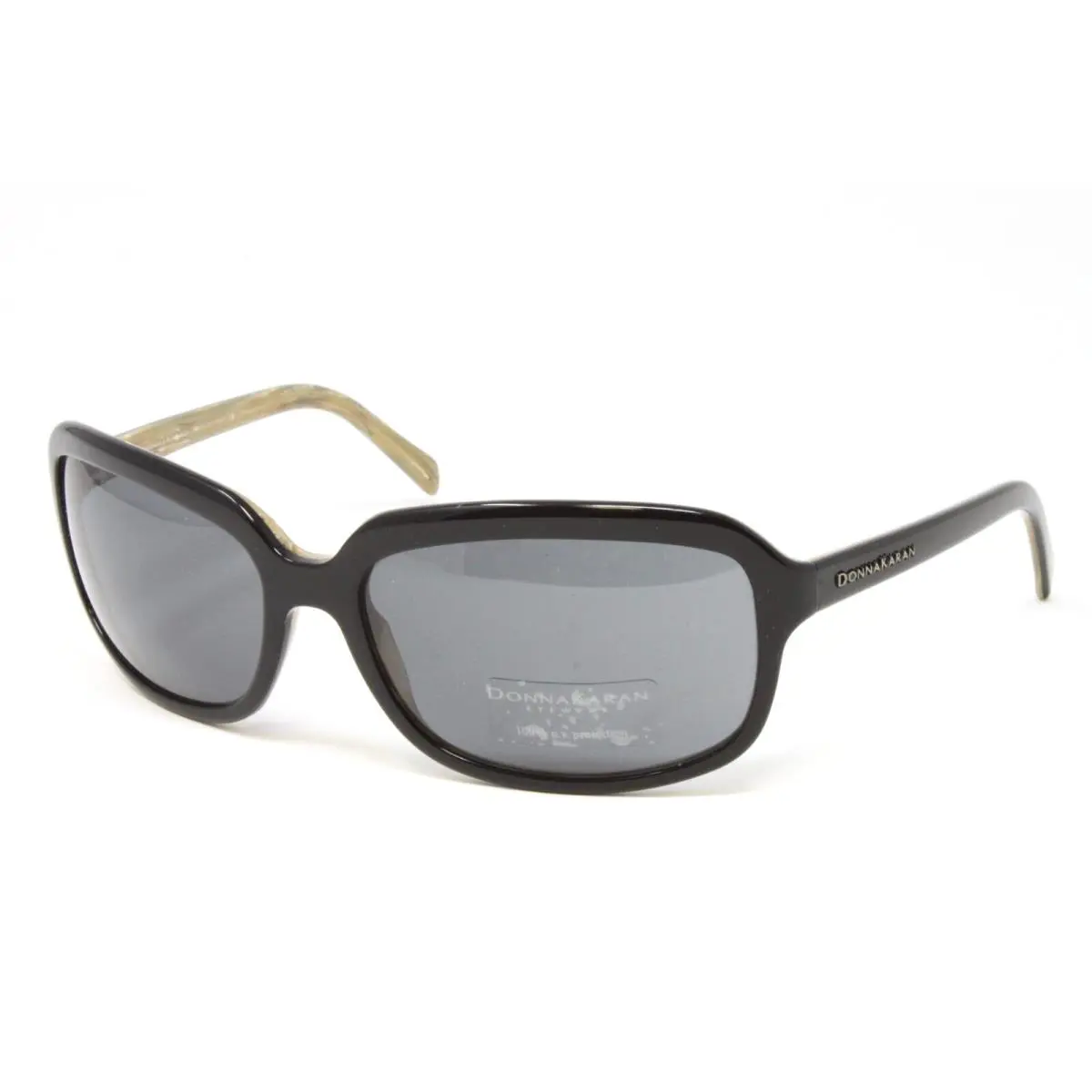 Donna Karan Sunglasses Women`s Plastic Rectangular Black 61mm DK1058/331787