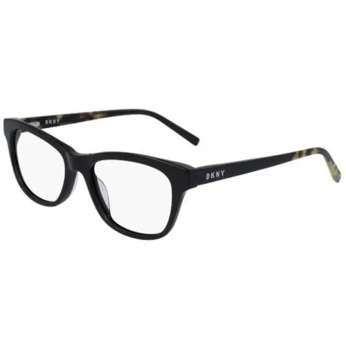 Dkny DK 5001 001 Black Eyeglasses 51/17/135 with Dkny Case - Frame: Black, Manufacturer: 001