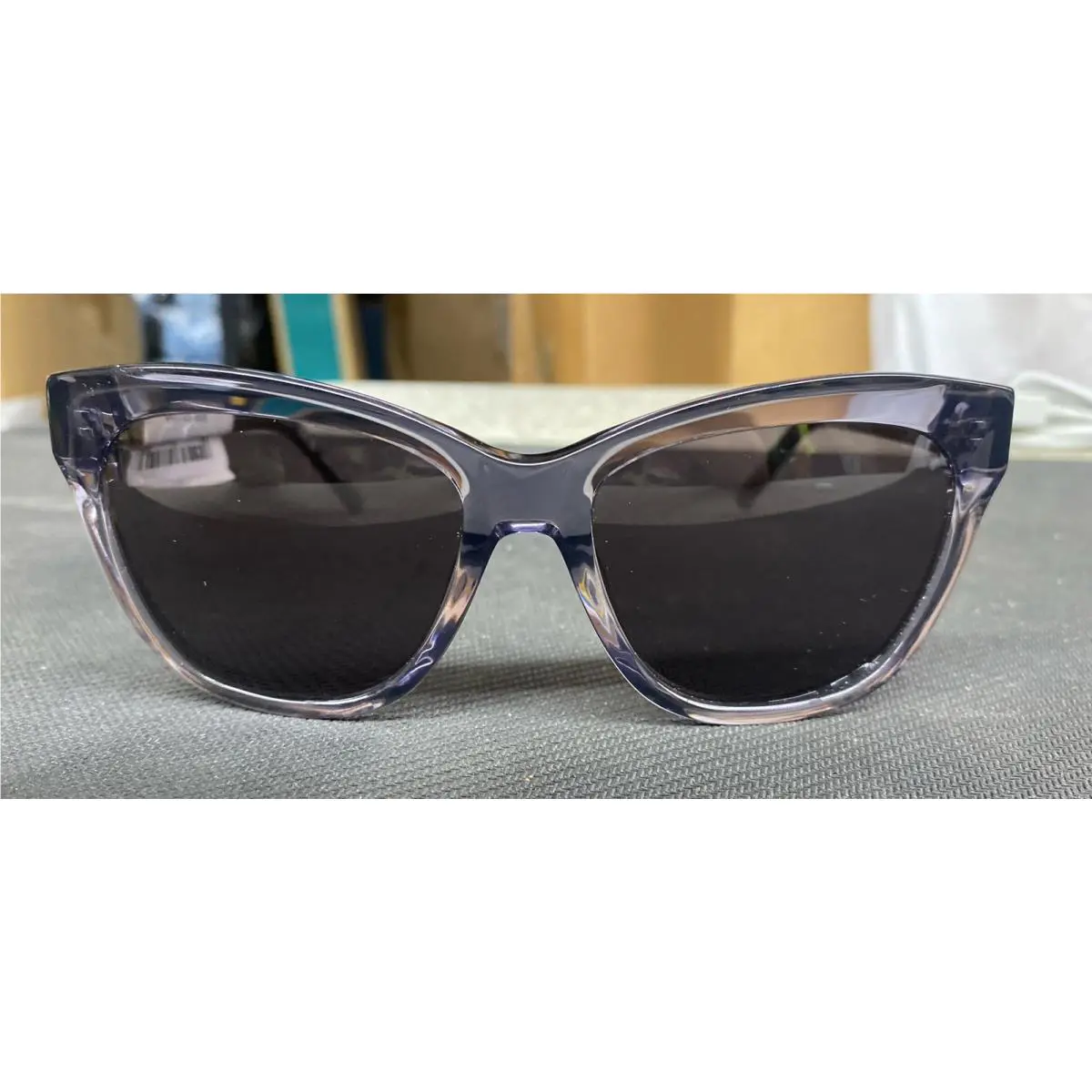 Dkny DK543S Crystal Smoke 014 Sunglasses 55-16-140