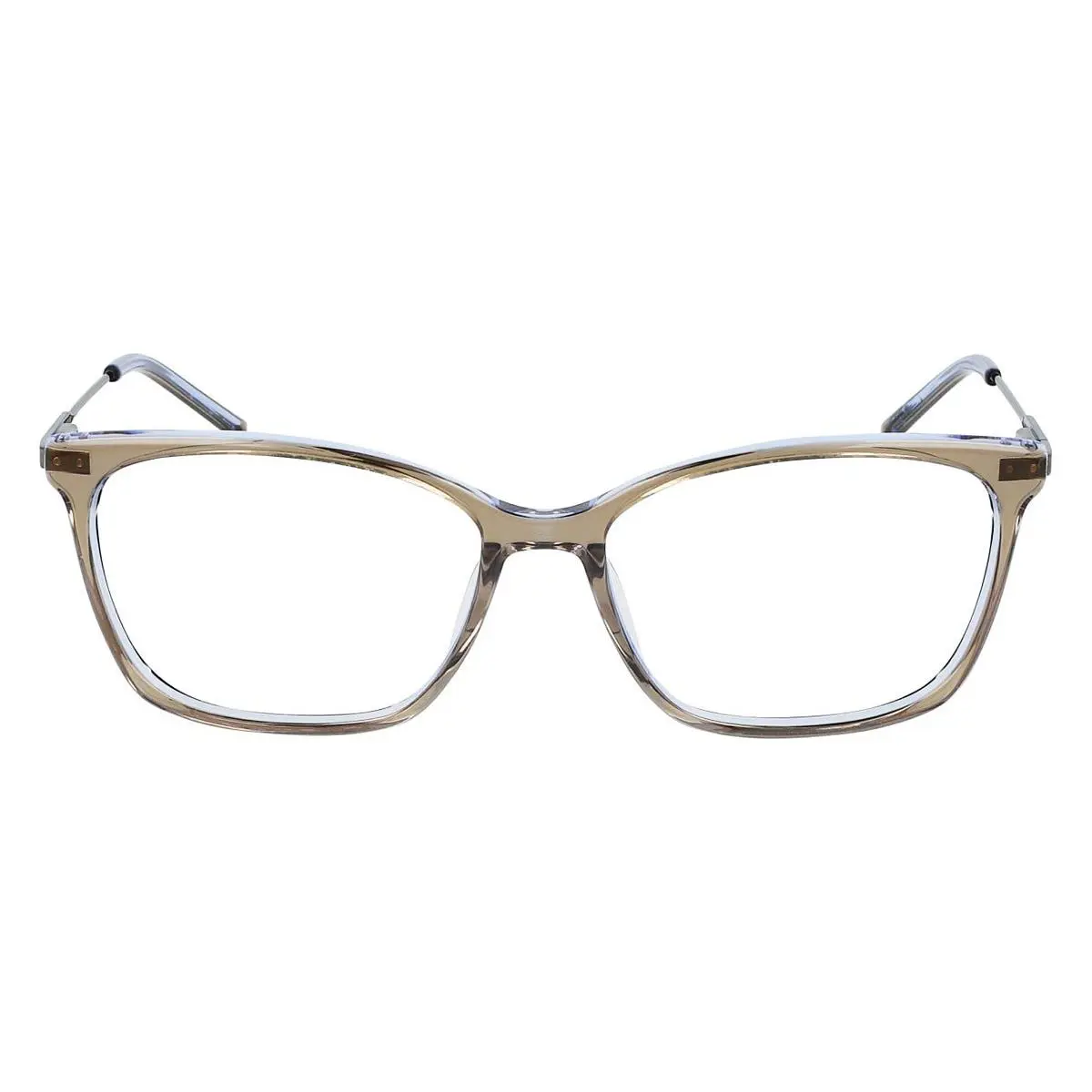 Dkny DK7006 Eyeglasses Women Khaki Square 53mm