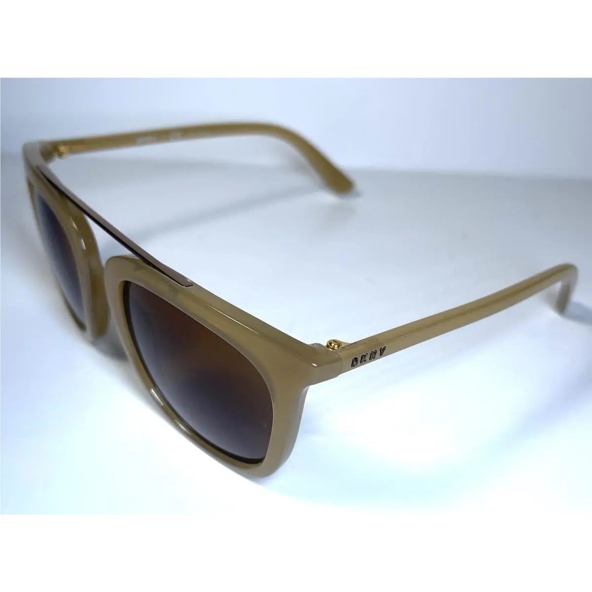 Dkny Donna Karan York Injected Retro Yellow Sunglasses DY4146 + Case