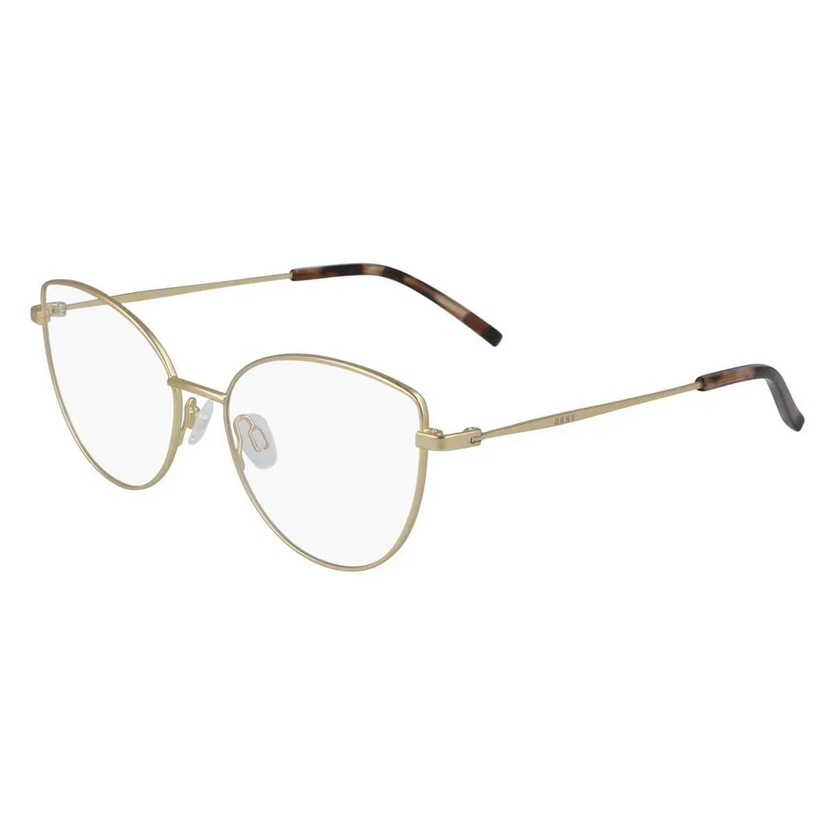 Dkny DK1017 717 Gold Eyeglasses 52mm with Dkny Case by DKNY