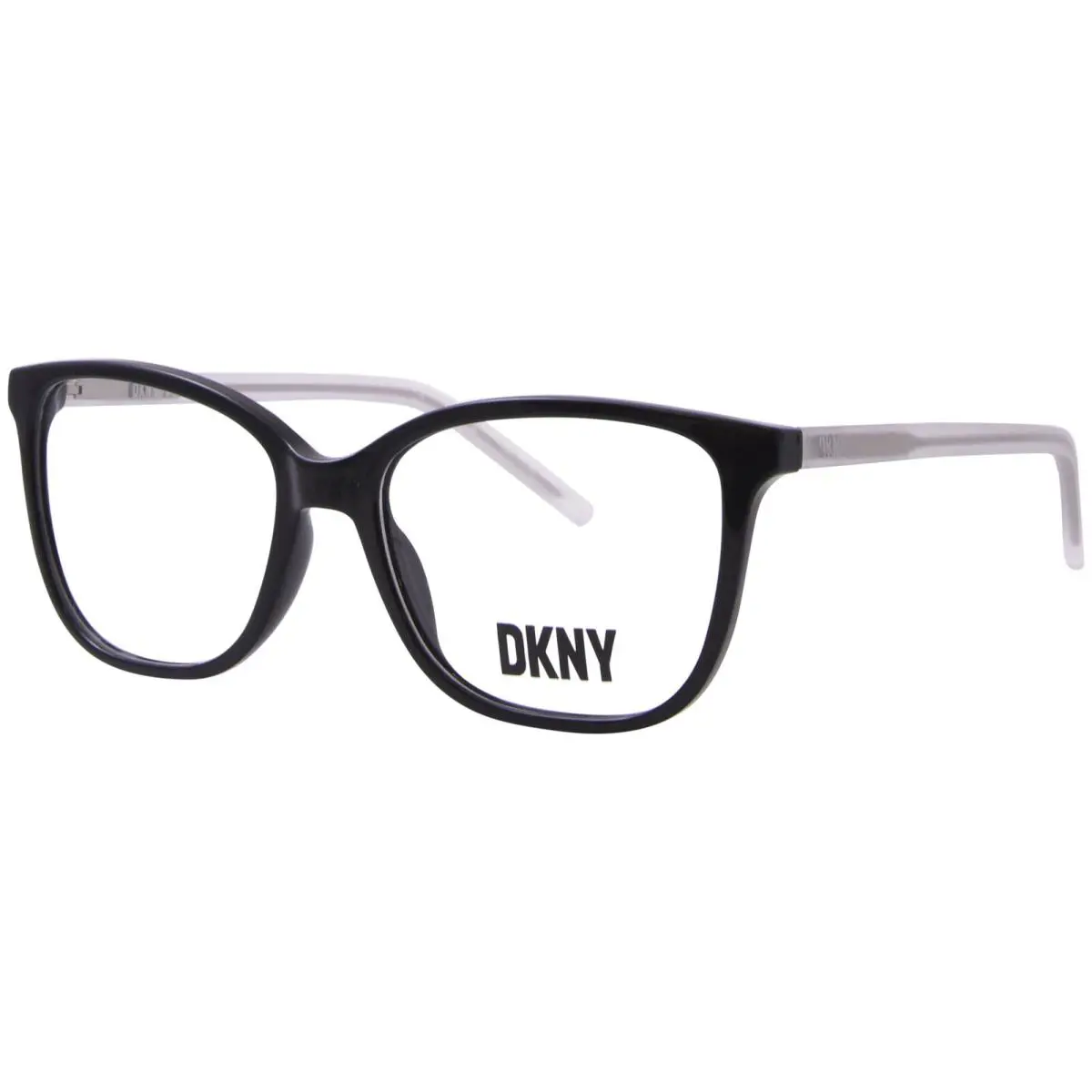 Donna Karan Dkny DK5052 001 Eyeglasses Frame Women`s Black Full Rim Cat Eye 53mm by DKNY