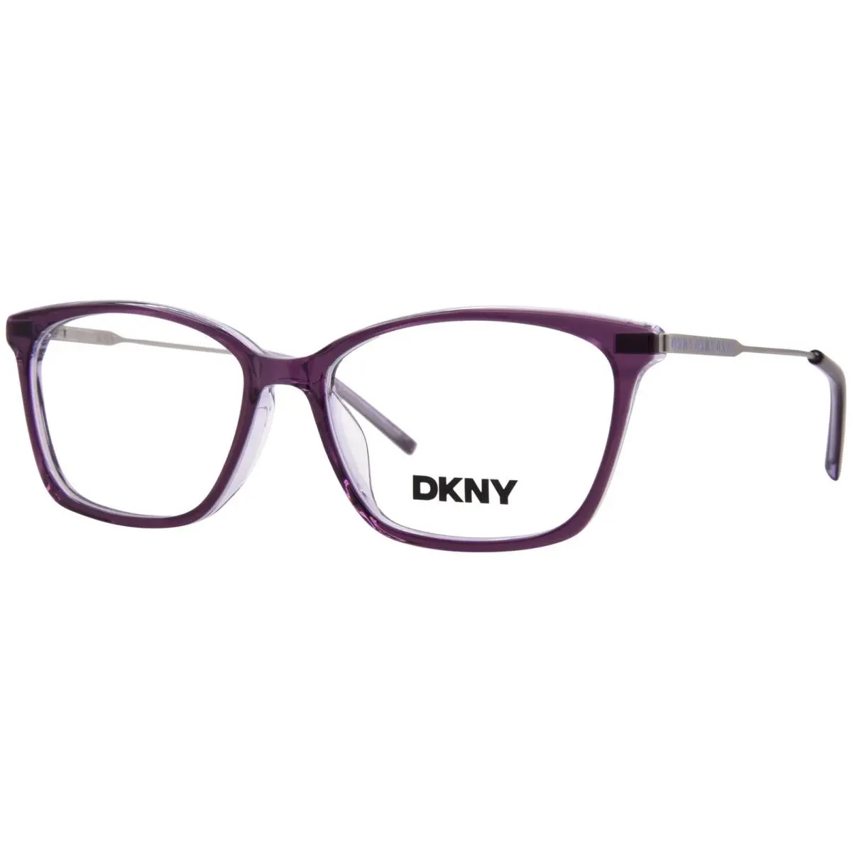Dkny DK7006 510 Eyeglasses Frame Women`s Double Grape Full Rim Cat Eye 53mm by DKNY