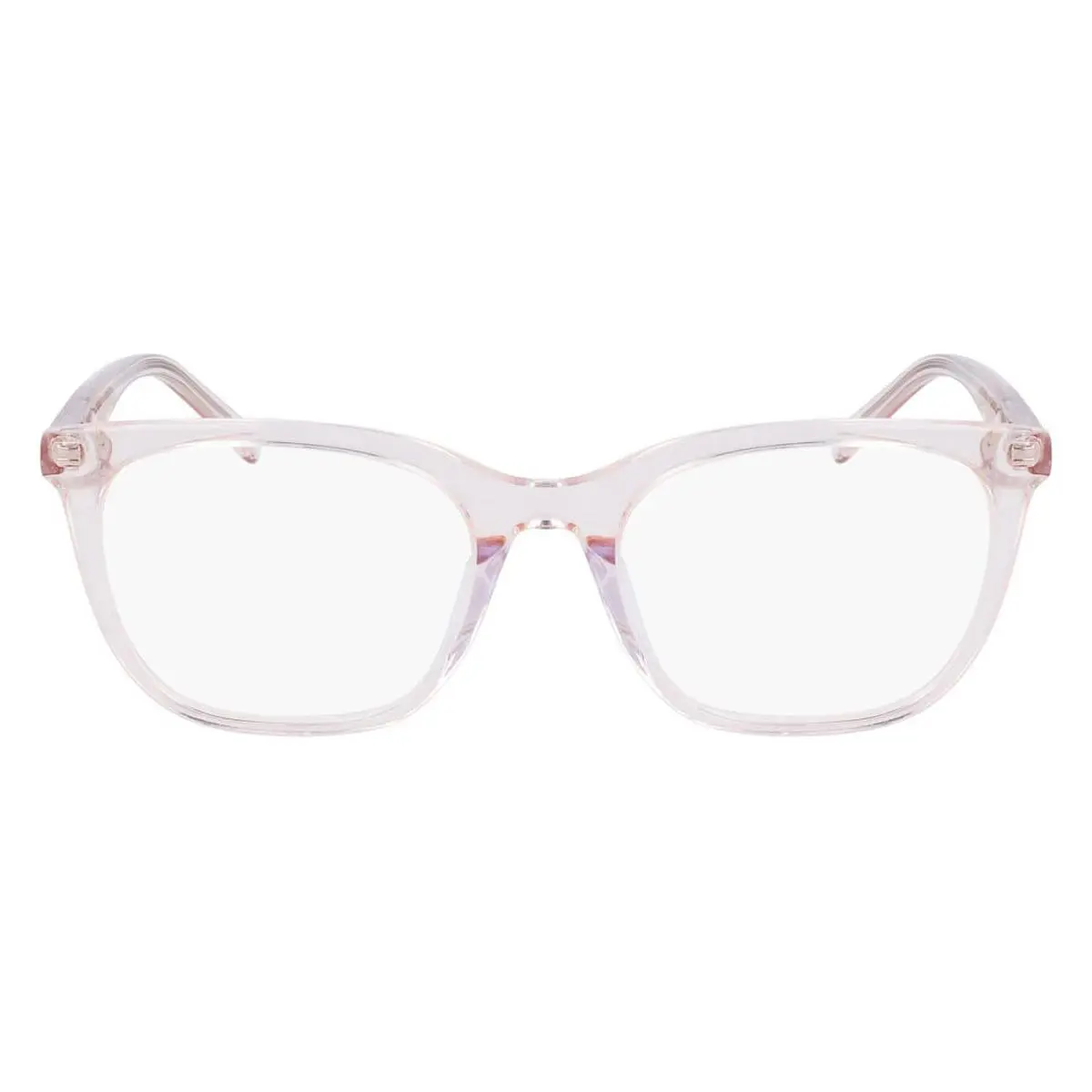 Dkny DK5040 Eyeglasses Women Crystal Light Peach Square 53mm