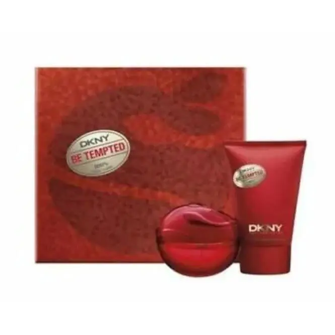Dkny Be Tempted 1.7 oz Edp Spray + 3.4 Body Lotion Womens Perfume Gift Set