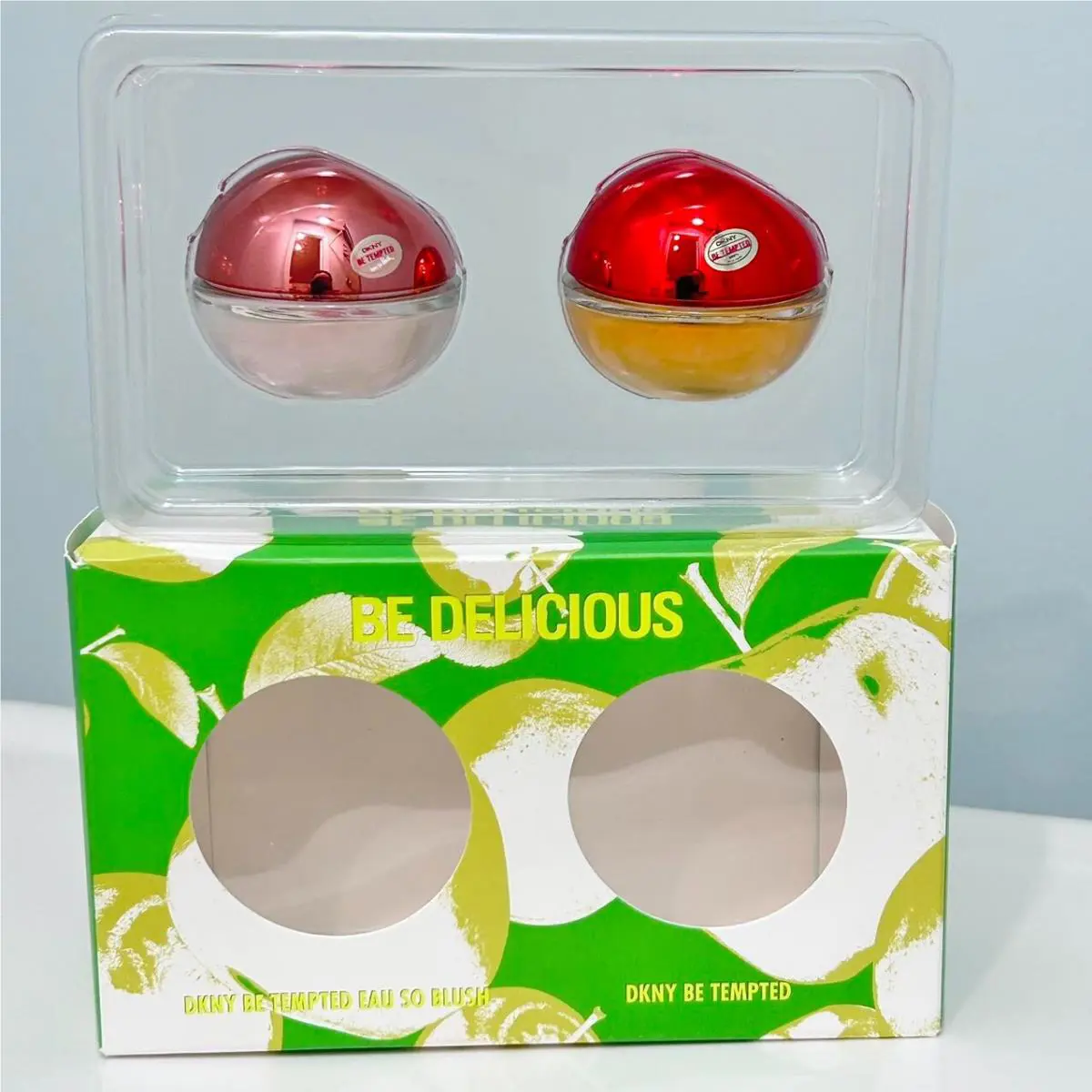 2pc Dkny Be Delicious Be Tempted/eau So Blush Eau De Parfum Mini Set 0.24 oz