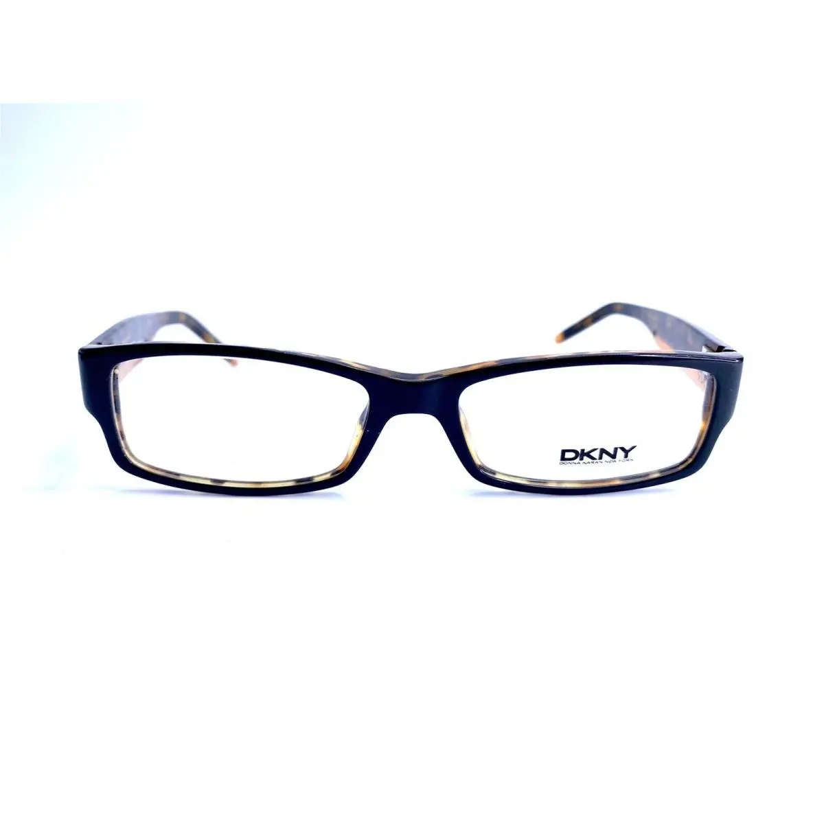 Dkny Brown Amber Tortoise Rectangle Frame Eyeglasses DY4602 3428 53 17 140