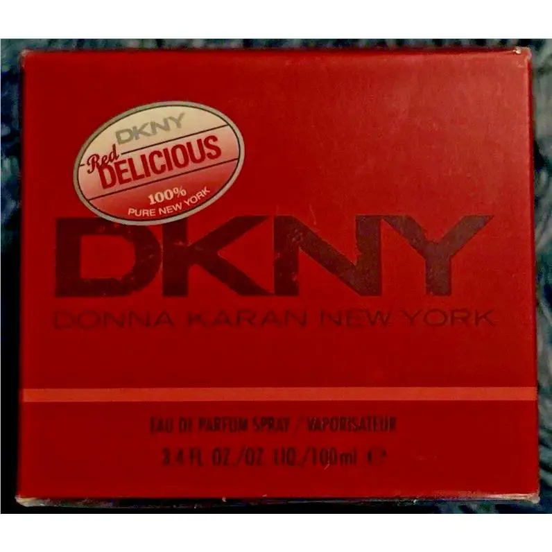 Dkny Red Delicious Men 3.4 Fl. OZ / 100 ml Eau de Toilette Spray Rare NO