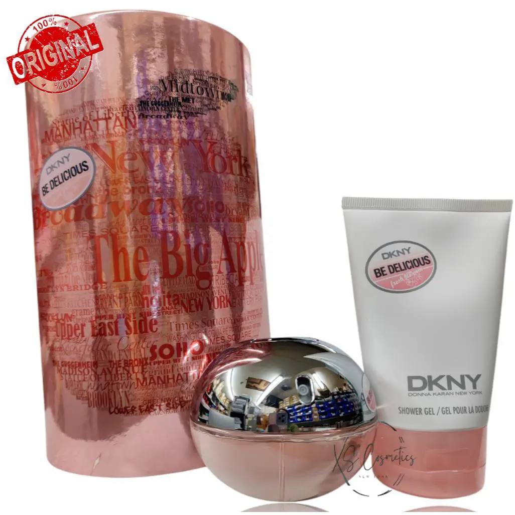 Dkny BE Delicious Fresh Blossom 2 PC Set 1.7 FL OZ Edp Spray + 3.4 OZ BL by DKNY