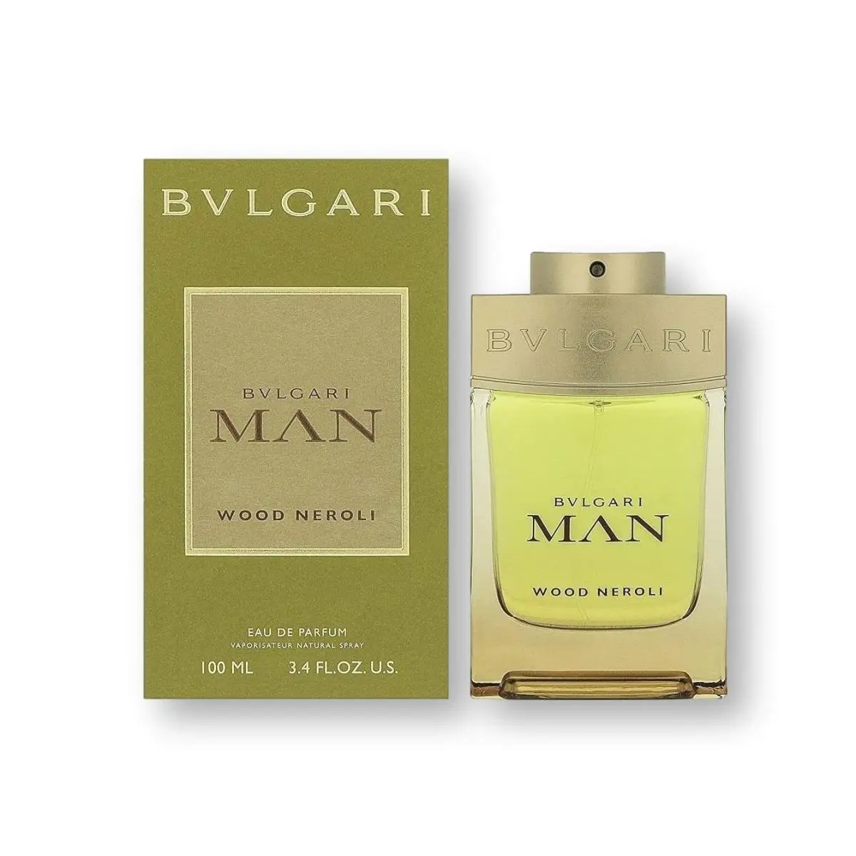 Bvlgari Man Wood Neroli 3.4 oz Edp Spray Mens Cologne 100ml