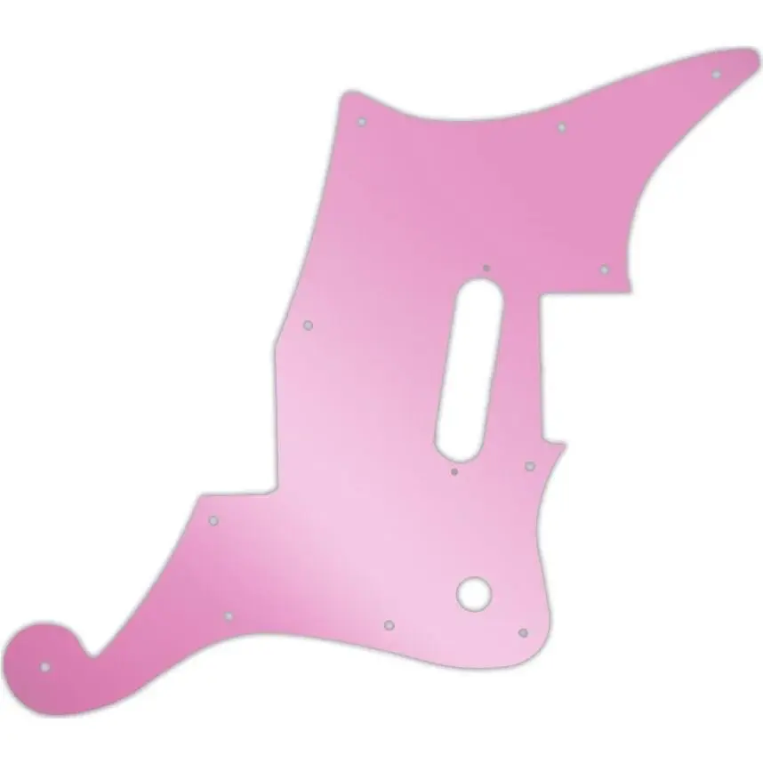 Bvlgari WD Custom Pickguard For D`angelico Premier Bedford with Tremolo 10P Pink Mirror