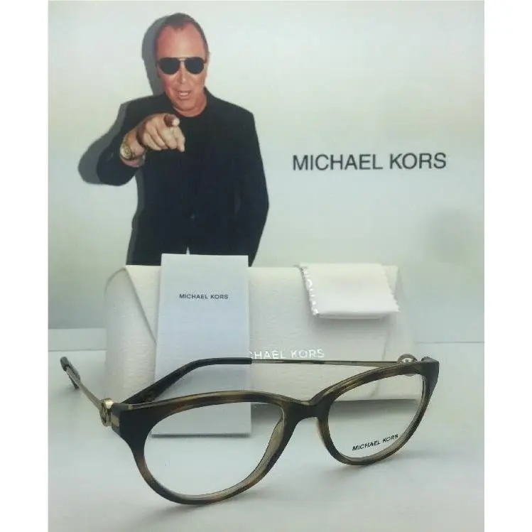 Michael Kors Eyeglasses Courmayeur MK 8003 3006 51-17 Tortoise Gold Frames