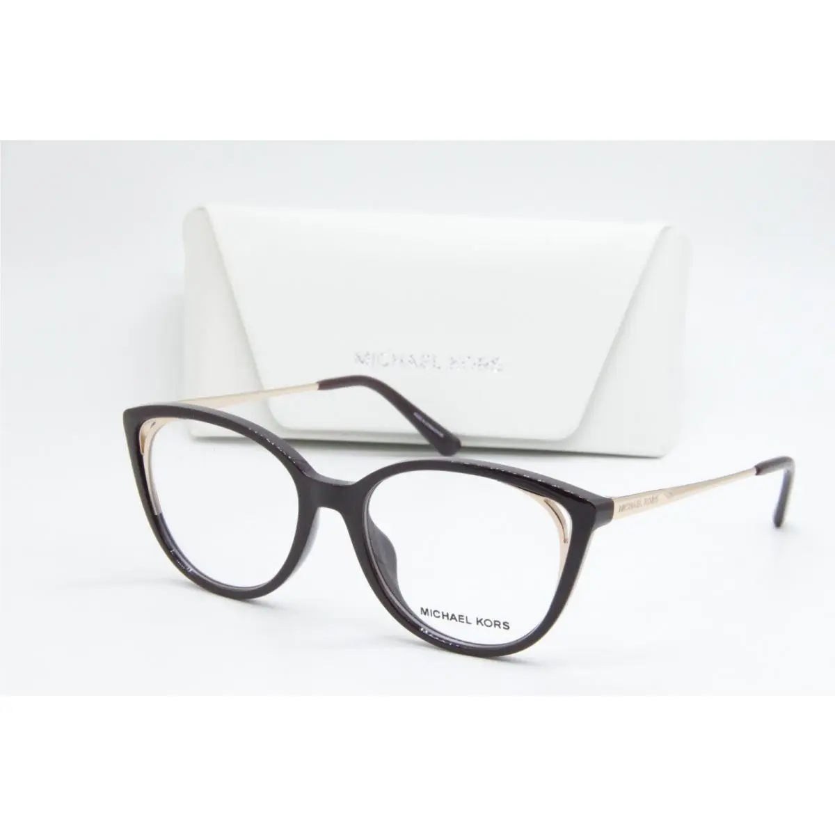 Michael Kors MK 4086U Riga 3344 Bordeaux Eyeglasses W/case 52-17
