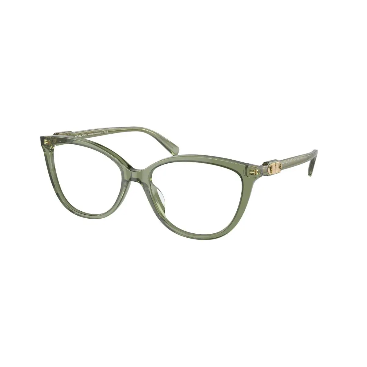 Michael Kors MK 4109U Westminster Green Transparent 3944 Eyeglasses
