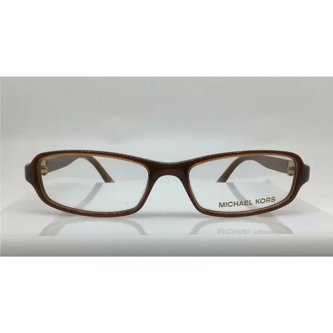 Michael Kors MK573 Brown 210 Plastic Eyeglasses Frame 49-16-135
