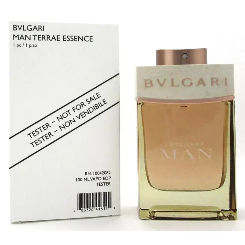 Bvlgari Man Terrae Essence Men 3.4 oz 100 ml Eau De Parfum Spray Same As Photo