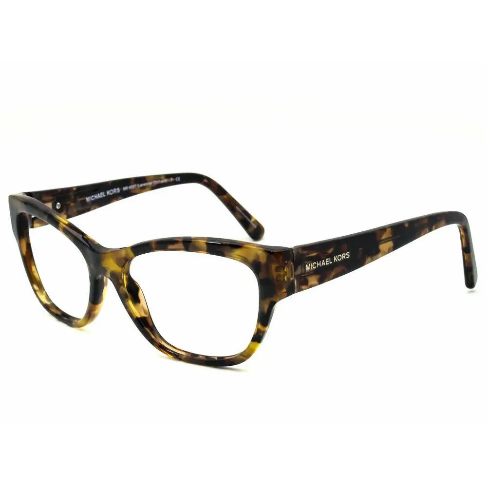Michael Kors MK4037 Lavender Orchard 3210 Brown Medley Eyeglass 53mm 16 135
