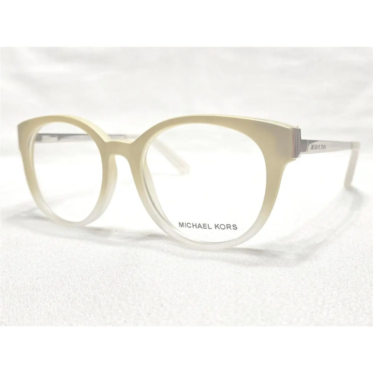 Michael Kors MK8010 3038 Galicia Womens Round Oak Crystal Eyeglasses Frames