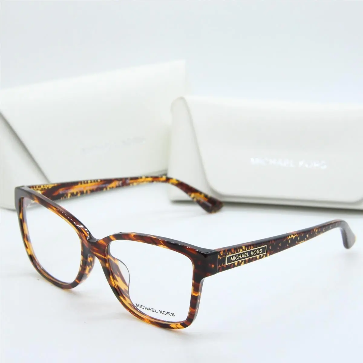Michael Kors MK 4082F Orlando 3669 Brown Frames Eyeglasses 54-16